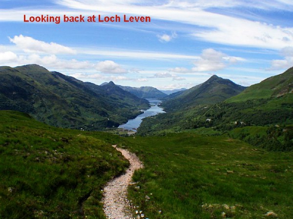 Kinlochleven in the west