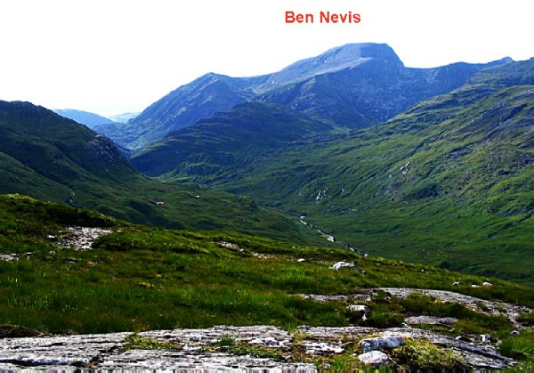 The way down into Glen Nevis