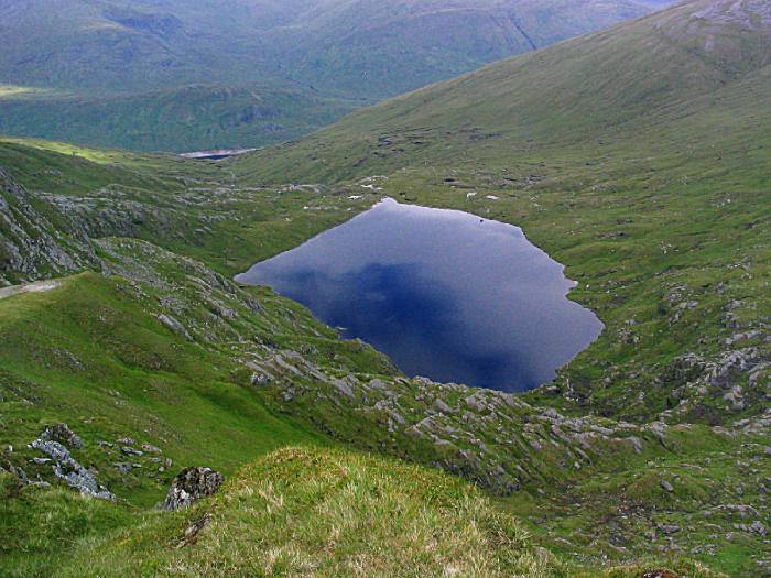 Coire Lochan again, seen from higher up Carn Eige